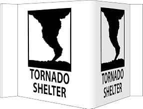 NMC VS52W Facility Visi Sign - Tornado Shelter