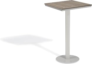 Travira 26" Square Bar Table - Tekwood Vintage