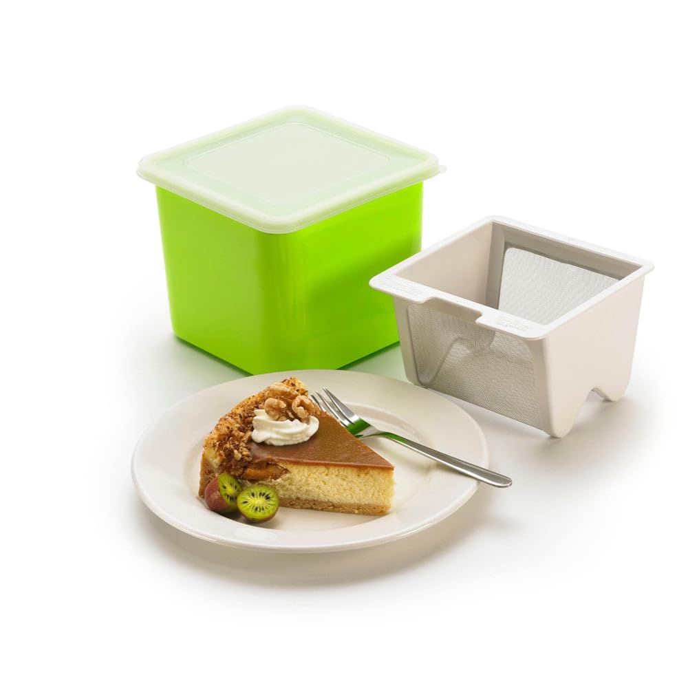 Yogurt Cheese Maker by Cuisipro – 1 - Pack, Plastic, White, Model 837426