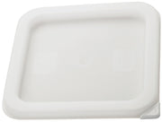 Winco 2 / 4 Quart / Lid / White Containers