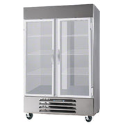 Beverage-Air 52" Horizon Series Two Section Glass Door Reach-In Freezer 49 cu.ft. Capacity Stainless Steel Exterior and Interior with Bottom Mounted by Beverage Air – Model