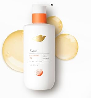 Dove Oil Body Wash for Women, Ultra Moisturizing Soothes Dry Skin, 14.2 oz