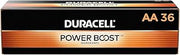 DURACELL MN15P36 Standard Battery, AA, Alkaline, PK36 Lighting, 36 Count (Pack of 1), Black
