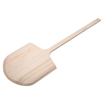 42" Tan Wood Commercial Pizza Peel by Winco – 14" x 15" x 42", 16.0 inches, Beechwood, Tan, Model WPP-1442