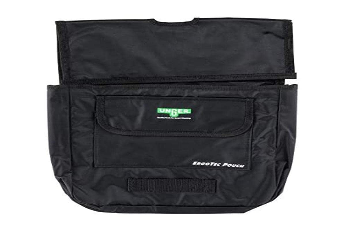 ErgoTec Cleaning Wipes Case by UNGER – 30x37 cm, Black, Model BSPOU