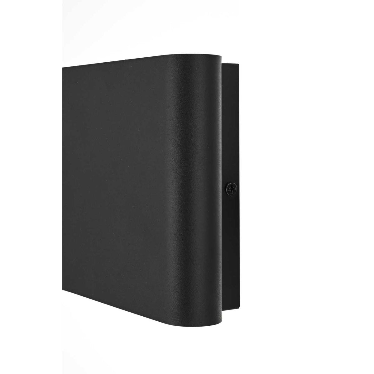 Clyde LED Outdoor Wall Sconce Black by Lighting Design – 8", Aluminum, Black, Model OD507W9BK