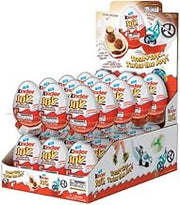 Kinder Joy T1 x 30 Sweet Cream Topped with Cocoa Wafer Bites, 0.7 Ounce -- 30 per case.