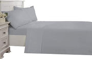 6 Piece Luxurious Sheet Set 100% Egyptian Cotton Silver King Size 28 Inch Deep Pocket Bed Sheets 1000 Thread Count