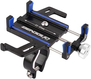 Motorcycle Phone Holder for SWM Superdual 600 2018-2026,Aluminum Alloy Phone Holder Shock-Resistant Image-Stabilized Mechanical Mounting,Blue