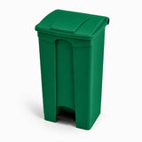 Step-On Trash Can by Glownary – 23 Gallon, 23.0 gallons, Resin, Green, Model 475stpkt23gn