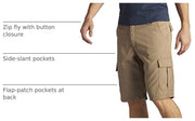 Men's Big & Tall Performance Cargo Short by Lee – 46, Polyester, Lion, Model 22851