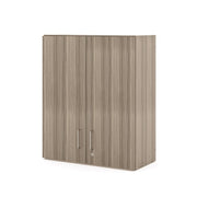 3-Level Wall Cabinet by Tot Mate – 3/4" Thick Industrial Grade Wood Composite Core With Laminate Surfacing, Shadow Elm Gray, Model TM2317