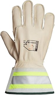 Superior Glove Leather Gloves, Horsehide, Gauntlet, White, XL, 1 PR 365DLX2-XL - 1 Each