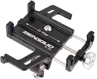 Motorcycle Phone Holder for SWM Superdual 600 2018-2026,Aluminum Alloy Phone Holder Shock-Resistant Image-Stabilized Mechanical Mounting,Black