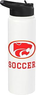 Carlisle High School Wildcats Soccer Stainless Steel Insulated Water Bottle
