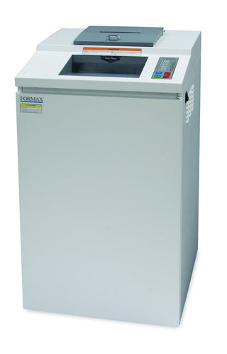 Office Multimedia and Paper Shredder by Formax – 33.0 gallons, Metal, Gray, Model FD 8704CC
