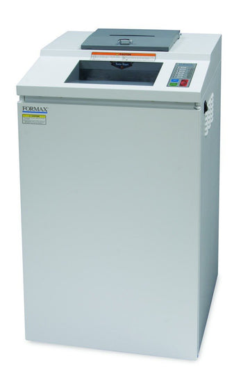 Office Multimedia and Paper Shredder by Formax – 33.0 gallons, Metal, Gray, Model FD 8704CC