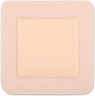 Medline Optifoam Adhesive Foam Wound Dressings, 6" x 6", in Educational Packaging, Each