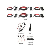 RGB Chasing 6 Piece Underbody Kit RGB Chasing 6 Piece Underbody Kit by Race Sport Lighting – Model RSUCACS