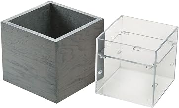 CAL-MIL Ashwood Condiment Holder, 7.5 inch Width x 7.5 inch Depth x 7 inch Height