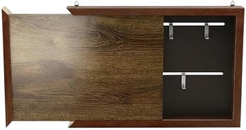 Starlight Canyon Home Brown 20-Inch Hidden Storage Cabinet with Photo Frame, Compact Design, Durable Material, Suitable for Organizing, Home Decor