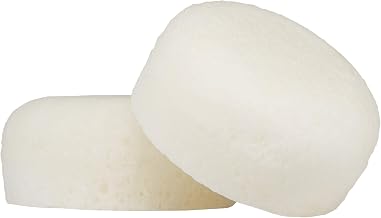 kai Body Buffer Rose, 2 Count, Innovative Bath sponges that Gently exfoliates Skin While Cleansing the Body with a Fresh + Clean Gardenia Rose Absolute Scent, Vegan, Cruelty Free, Made in the USA