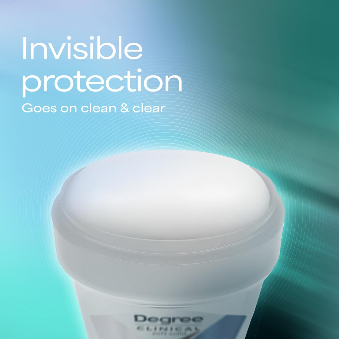 Clinical Antiperspirant Deodorant Invisible Solid by Degree – 1.6 Ounce (Pack of 1)