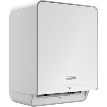 Automatic Roll Towel Dispenser White by Kimberly-Clark – 7.5, Plastic, White, Model KCC58710