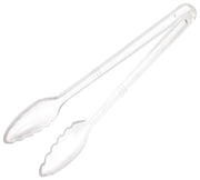 Winco 12" / Curve / Clear Tongs