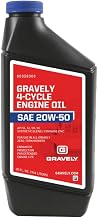 Ariens Gravely 00058300 Synthetic Blend 20W-50 Engine Oil Quart