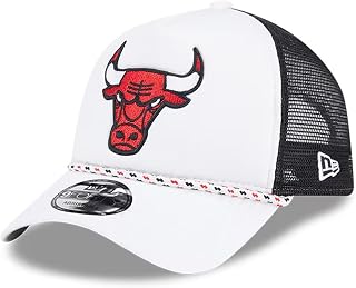 New Era Chicago Bulls 9FORTY Sport Court Foam Trucker Cap, Adjustable Hat