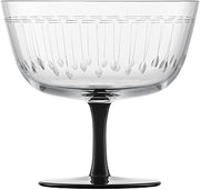 Zwiesel Glas Handmade Glamorous Crystal Glass, 9 Ounce Liqueur (Set of 2), Clear