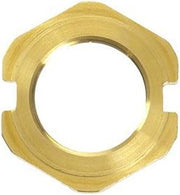 Pfister 931-6000 R/T Body Locknut, 1 Piece, Hex, Brass, Left Hand, #00-112, Black, Commercial Grade