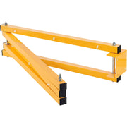 90"L Dock Light Arm w/Mounting Kit by Global Industrial – Yellow, Model HGARM90
