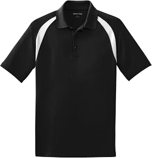 SPORT-TEK Dry Zone Colorblock Raglan Polo With Custom Embroidery