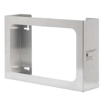 Disposable Glove Dispenser Stainless Steel 3-Box - 15 3/4 L x 3 3/4 D x 10" H by HUBERT – Large, Stainless Steel, Silver, Model SHD-3B