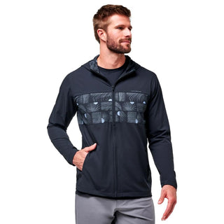 Men's Tech Hoodie CS Black XL by TravisMathew – Polyester Blend, Black, Model 1MAA124
