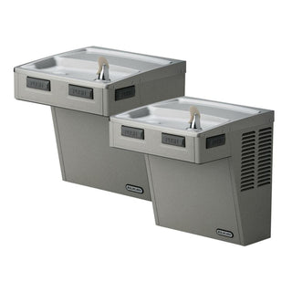 Wall Mount Mechanical Activation ADA Cooler Non-Filtered Non-refrigerated Stainless by Elkay – Stainless Steel, Model EMABFDS