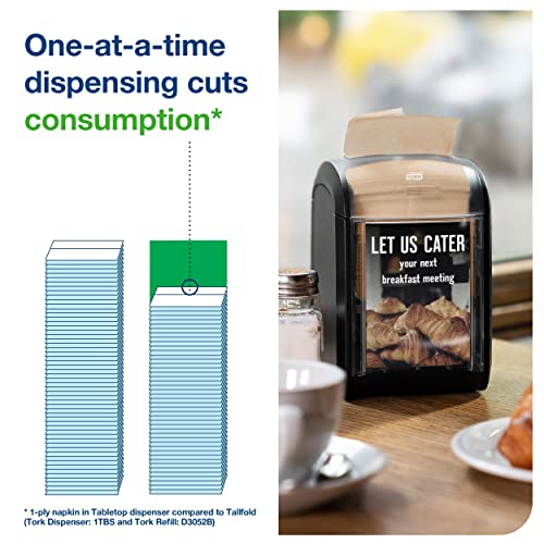 Tork Natural / 8.4" x 6.5" / 1 Disposable Napkins