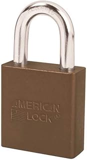 Master Lock Company A1205KABRN 27676 American Lock 1-3/4 in. Aluminum Body Padlock Duronotic KAA