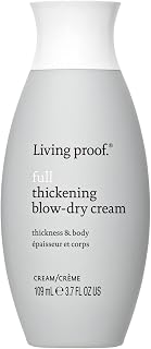 Living Proof Full Thickening Blow-Dry Cream – All-Day Fullness, Shine, Lightweight Conditioning, Heat Protection for Fine or Flat Hair