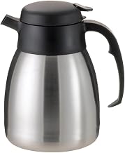 Service Ideas FVPC12 SteelVac Carafe, 1.2 Liter Capacity, Stainless Steel with Brushed Finish (Case of 6)