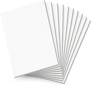 Cambridge A6 Notebook, Memo Pad, Plain (No Ruling) 160 Page, Pack of 10, White