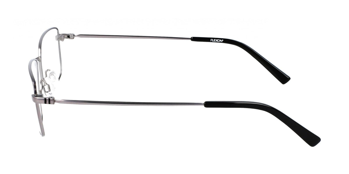 Eyeglasses H 6052 070 Matte Gunmetal by Flexon – Lens-53 Bridge-17 B-35.4 Temple-145mm, Cellulose, Matte Gunmetal, Model FLEXON H6052 59325