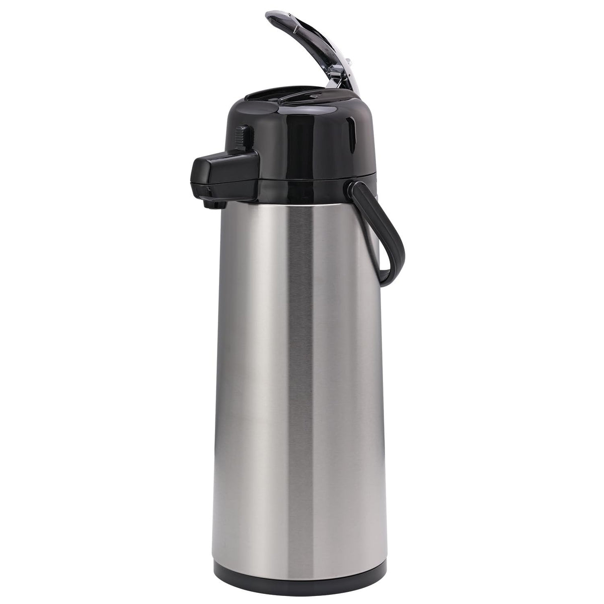 Service Ideas 84.5 Ounces / LEVER LID / Brushed Thermal Carafes
