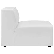 Modway White / Armless Chair / Contemporary Sofas & Couches