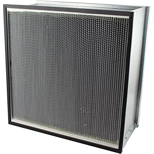 Metal Frame HEPA Filter Novair 2000 24" x 24" x 11.5" by Novatek – 25"L x 24"W x 24"H, Metal, Model F4012