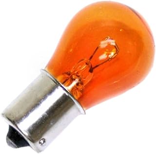 Satco S6896 Bayonet Light Bulb in Bronze/Dark Finish, 2.00 inches, Transparent Amber