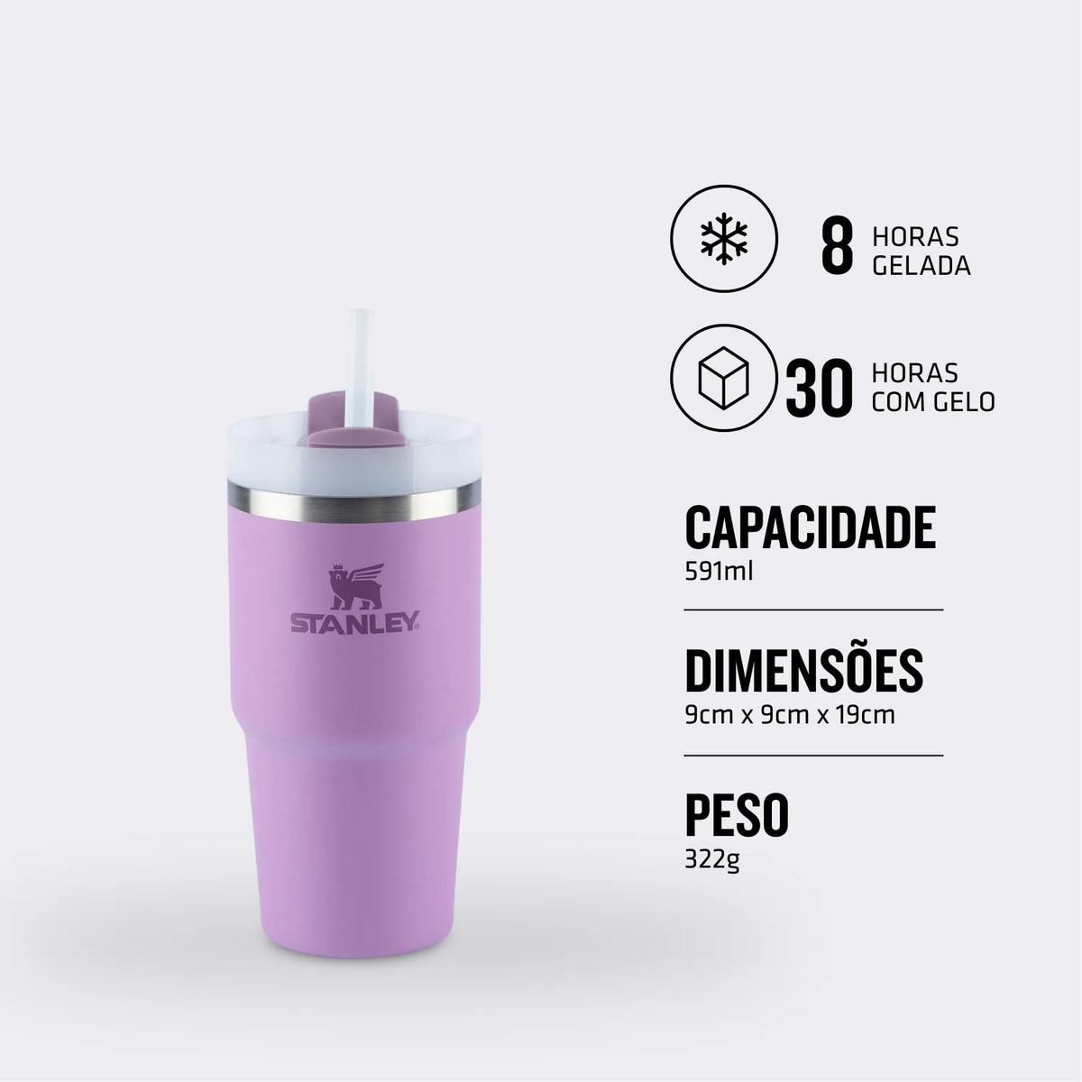 STANLEY Lilac / 20 Ounces / Adult Cups & Mugs