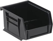 Quantum QUS210 Plastic Storage Stacking Ultra Bin, 5-Inch by 4-Inch by 3-Inch, Black Conductive, Case of 24
